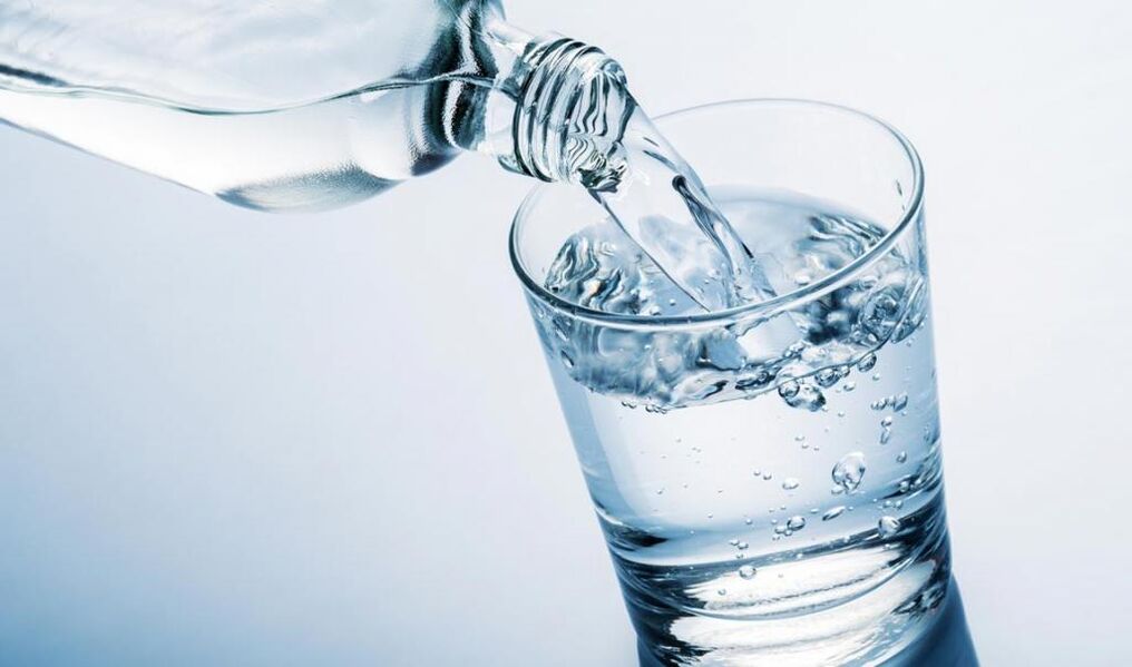 vatten för viktminskning på en lat diet