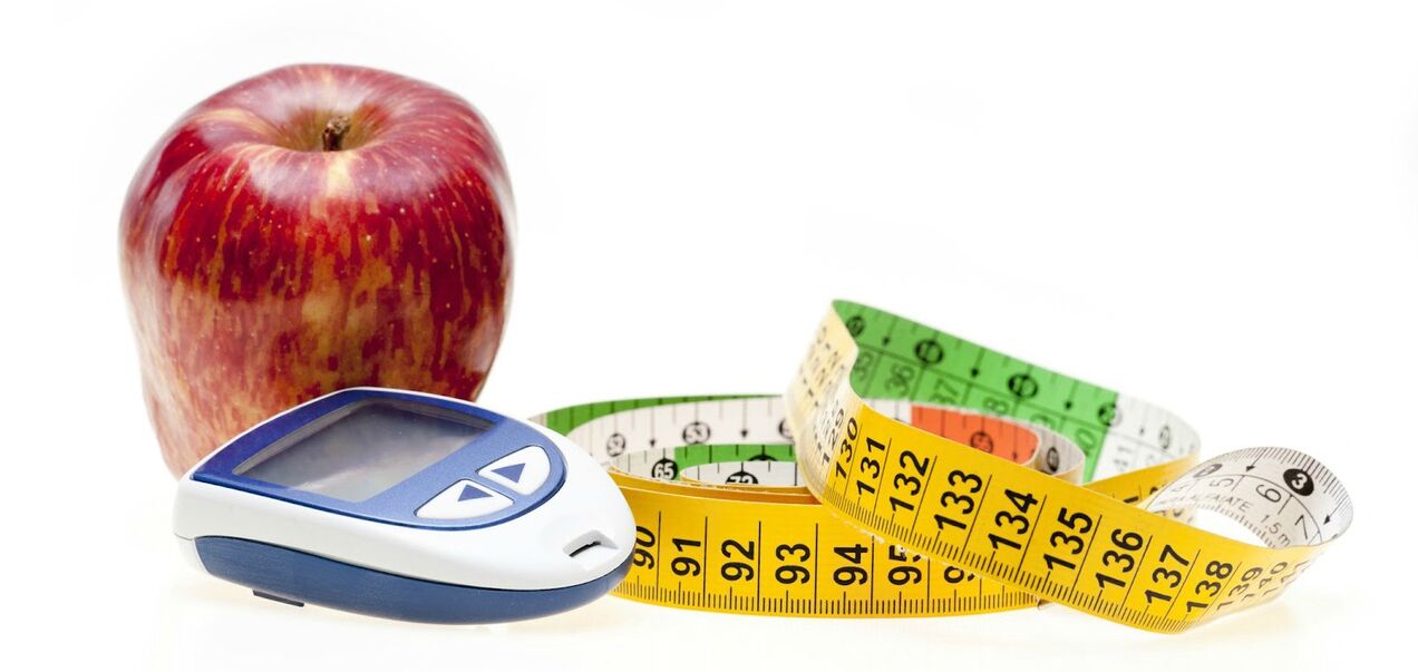 Dieten bör stödja optimal kroppsvikt hos diabetespatienter