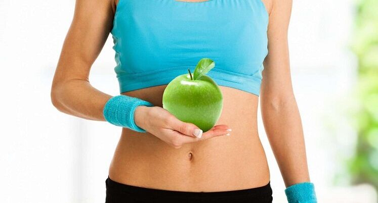 äpple för snabb viktminskning